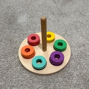 Lovevery Flexible Wooden Ring Stacker